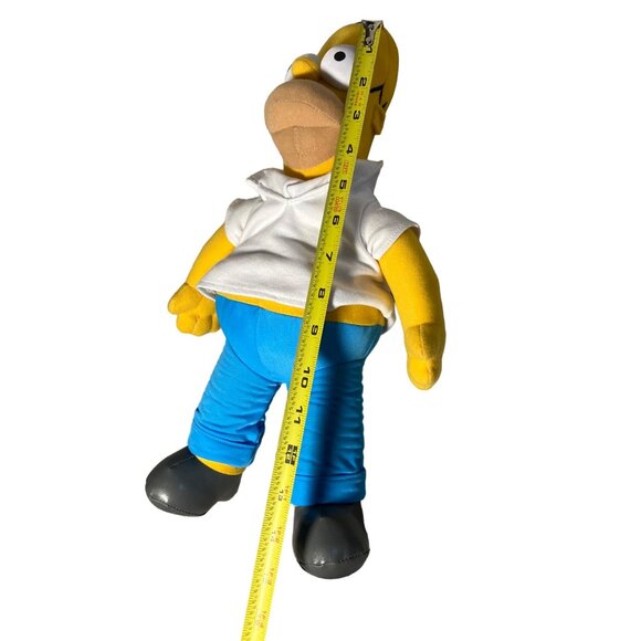 Homer Simpson Doll 2000 Playmates Figure Plush Character - Picture 7 of 7